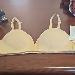 Lively Cream Wireless Bra with Adjustable Straps